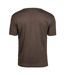 Tee Jays - T-shirt Interlock - hommes (Marron foncé) - UTPC4094
