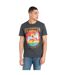 Amplified - T-shirt US TOUR - Adulte (Charbon) - UTGD1603