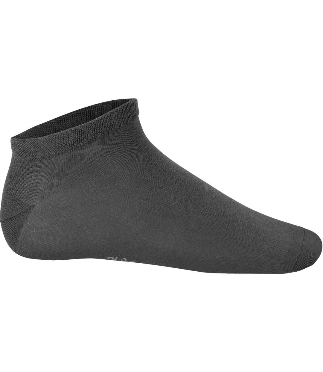 Paire de socquettes invisibles - PA037 - gris foncé