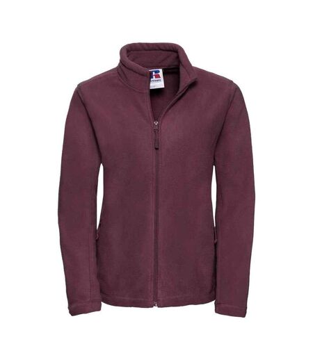 Russell Womens/Ladies Outdoor Fleece Jacket (Burgundy)