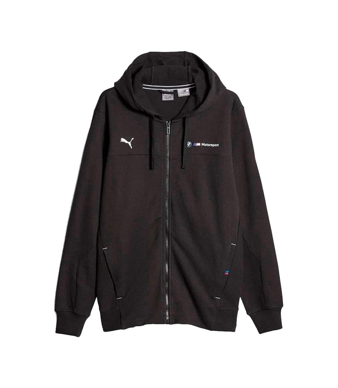 Veste À Capuche Style Bmw Motorsport Homme Noir Puma-2