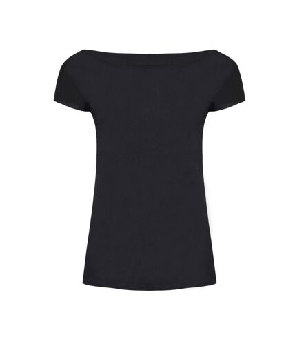 SOLS Marylin - T-shirt long à manches courtes - Femme (Noir) - UTPC297