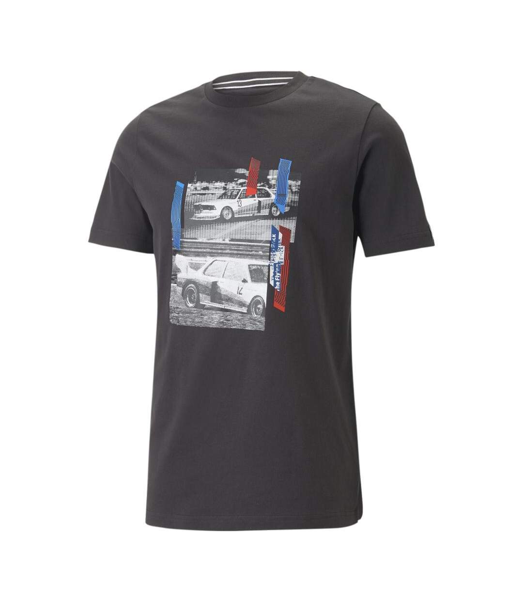 T-shirt Noir Homme Puma Bmw Mms Car Graphic - S-1