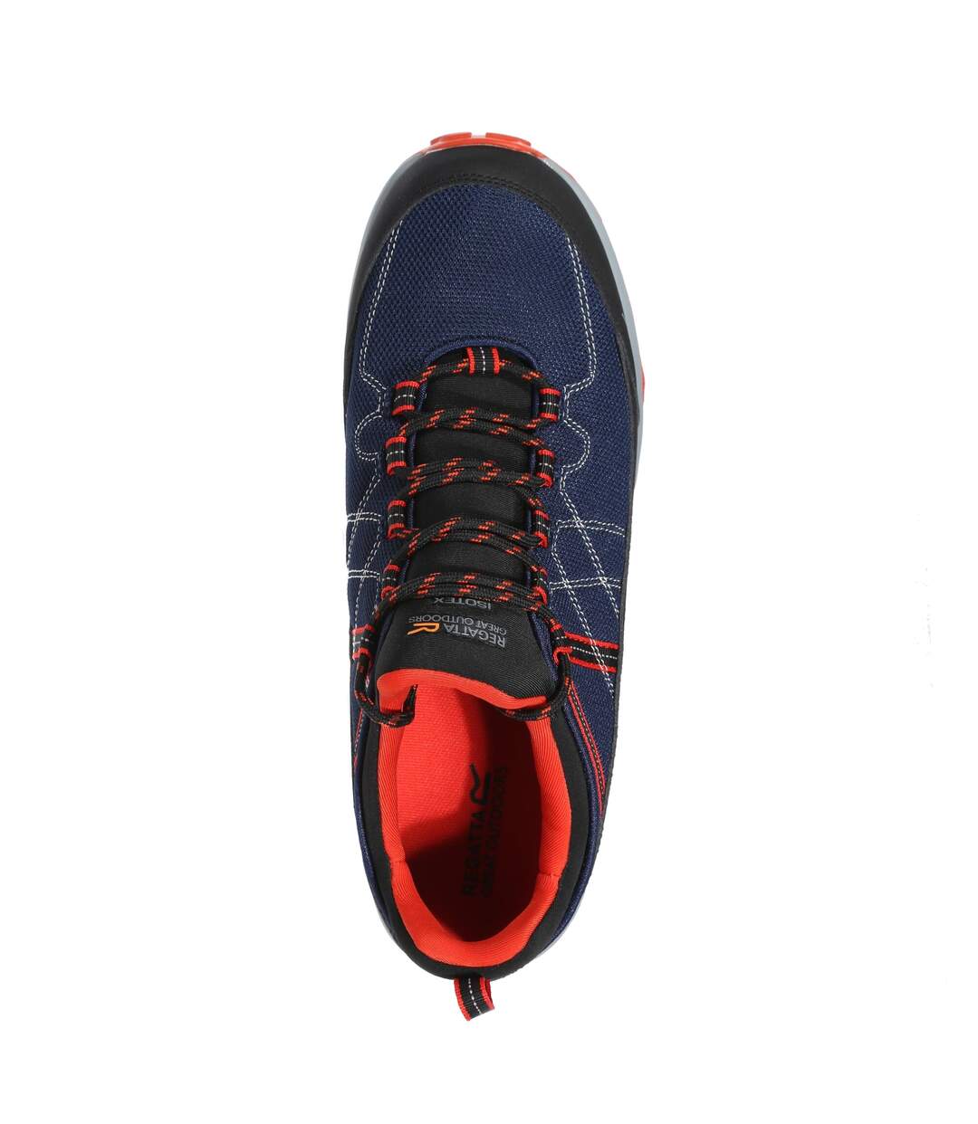 Chaussures de marche samaris lite homme denim sombre / orange Regatta-4