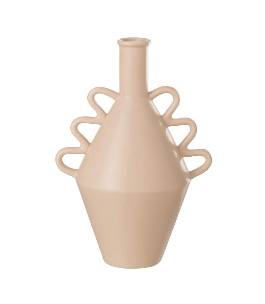 Vase avec Anse Design Vague Pinky Perfect 32cm Rose-1