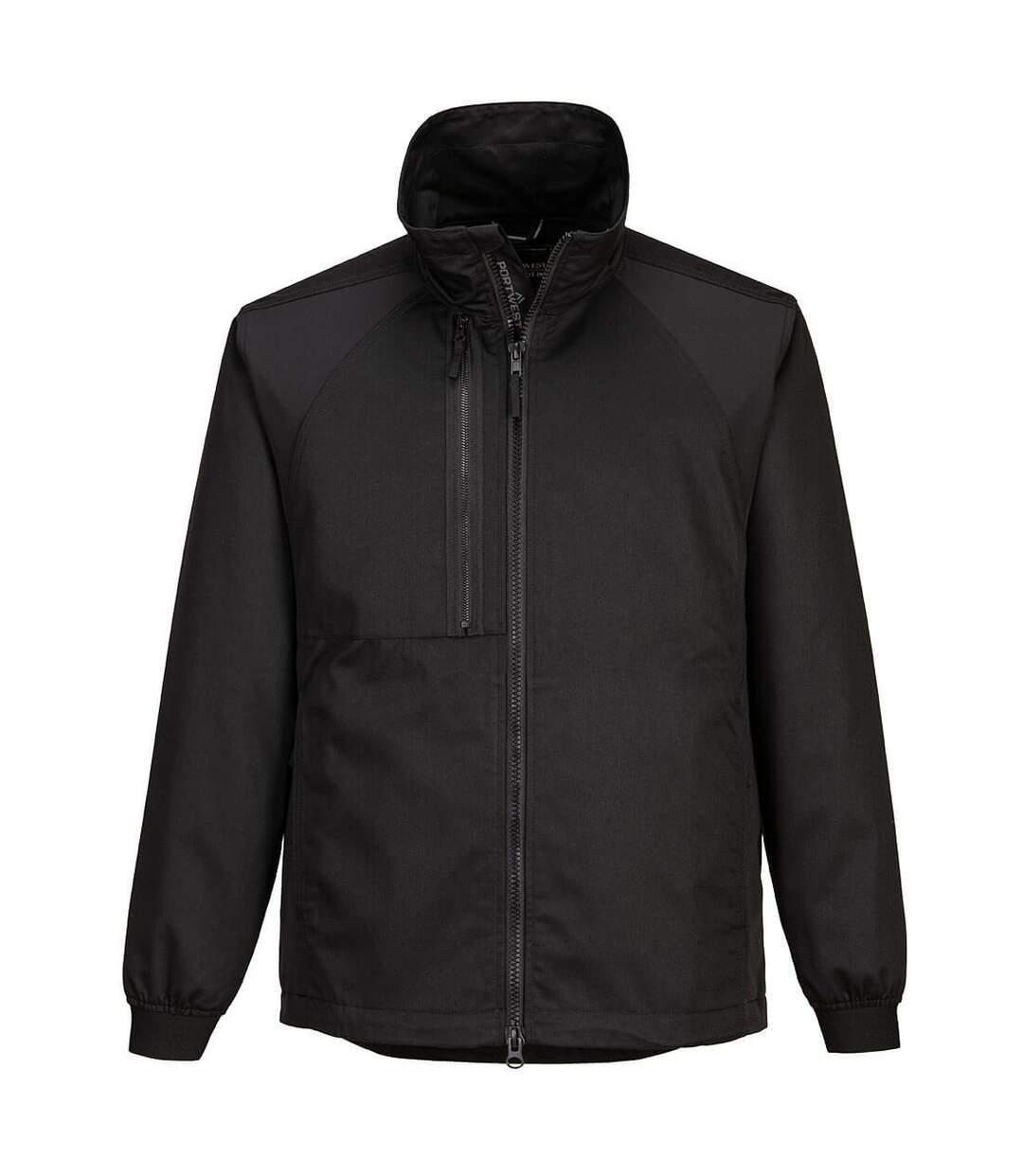 Mens wx2 stretch work jacket black Portwest-1