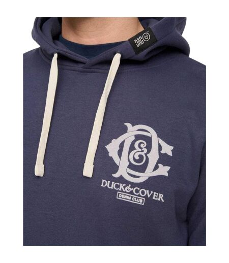 Sweat À Capuche Randolph Homme Bleu Marine Duck And Cover