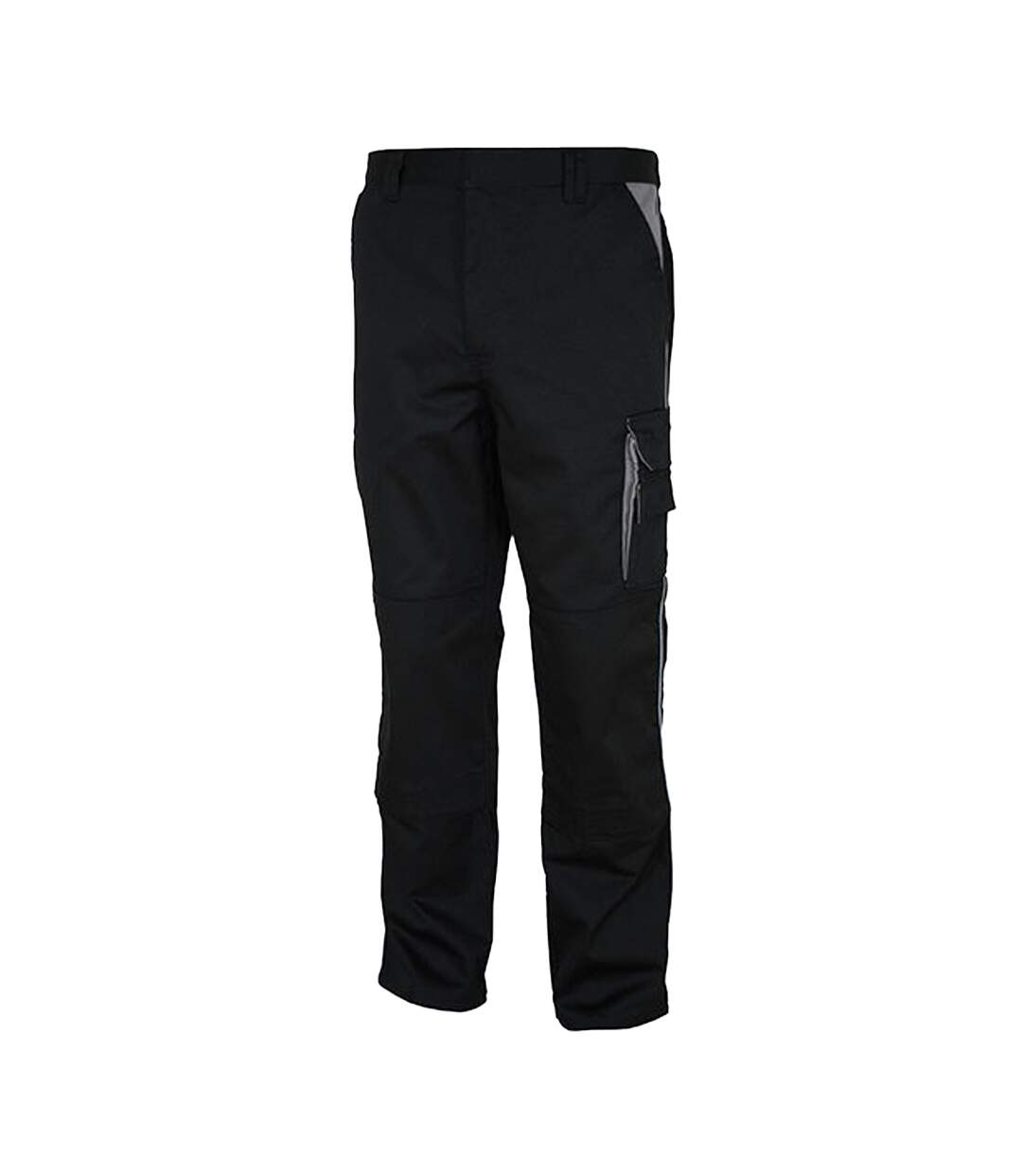 Pantalon Homme Noir Gris Carson Contrast-1