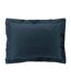 Taie d'Oreiller Percaline 50x70cm Bleu Nuit-1