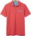 CHALLENGER POL3001C - Polo manches courtes en coton rouge pour un style élégant et respirant-2