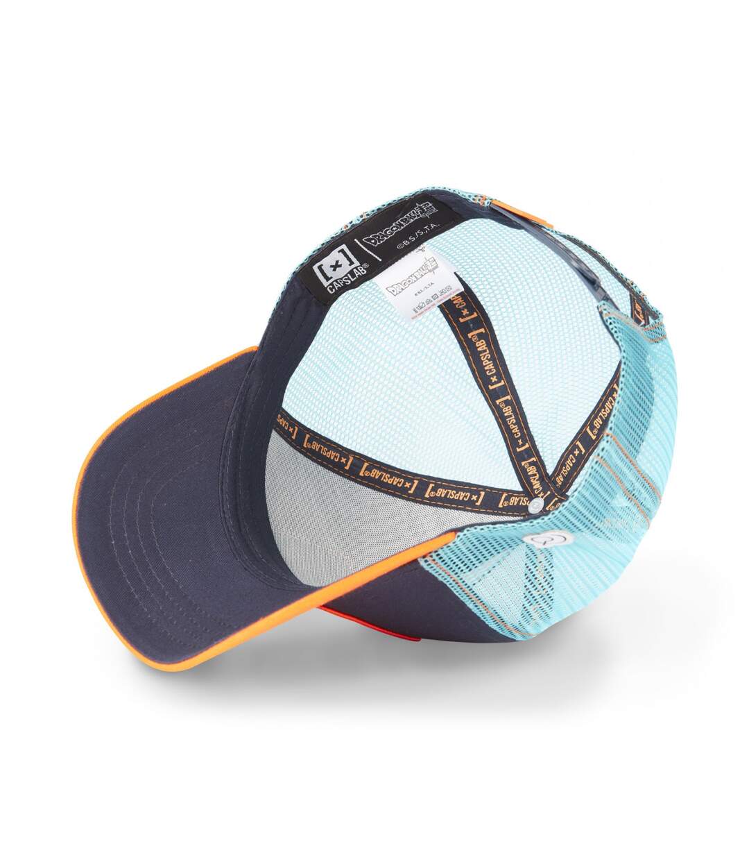 Casquette trucker avec filet Dragon Ball Super Black Goku Capslab-5