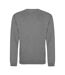 Sweat Just Hoods Adulte Graphite Chiné Awdis-2