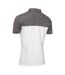 Mens Colour Block Golf Polo Shirt Charcoal White Calvin Klein-2