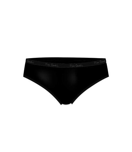 Lot de 5 slips femme  en coton uni ceinture fine 2cm Class Pierre Cardin