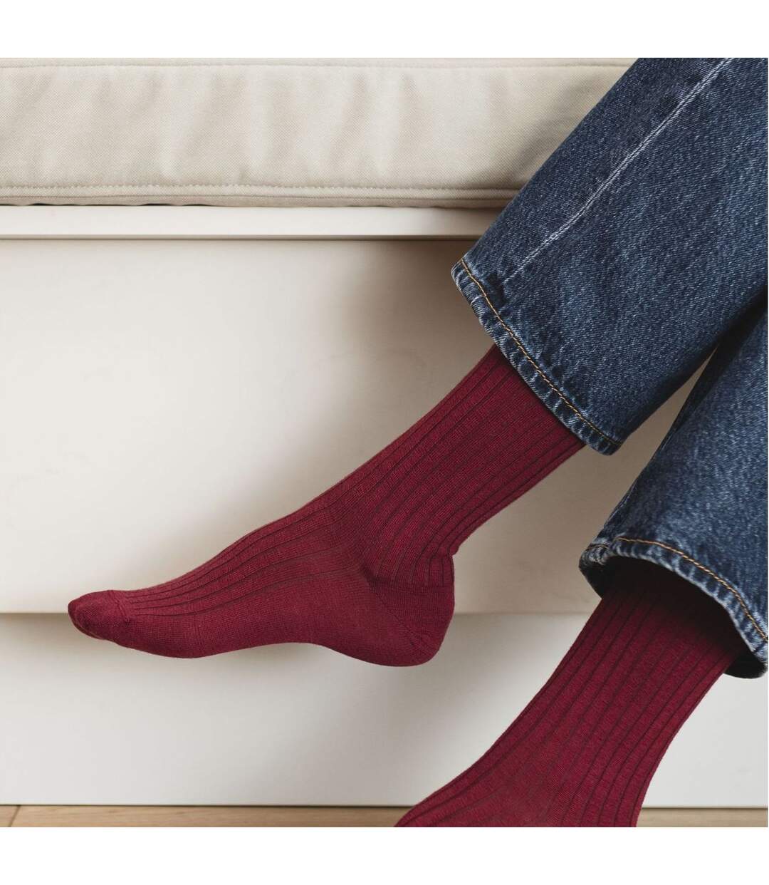 Steven - Femme Chaussettes Mérinos Randonnée | Chaudes Chaussettes Laine-3