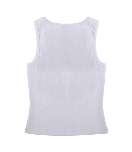 Débardeur Motif/style Logo Brodé Femme Blanc Biba