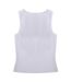 Débardeur Motif/style Logo Brodé Femme Blanc Biba-2