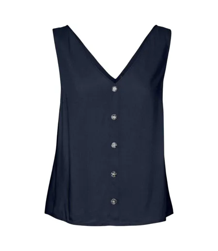 Blouse Femme Bleu Marine Foncé Vero Moda