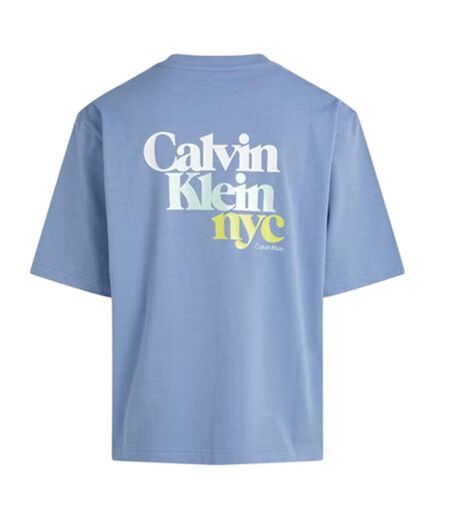 Womens/ladies Oversized T-shirt English Manor Calvin Klein