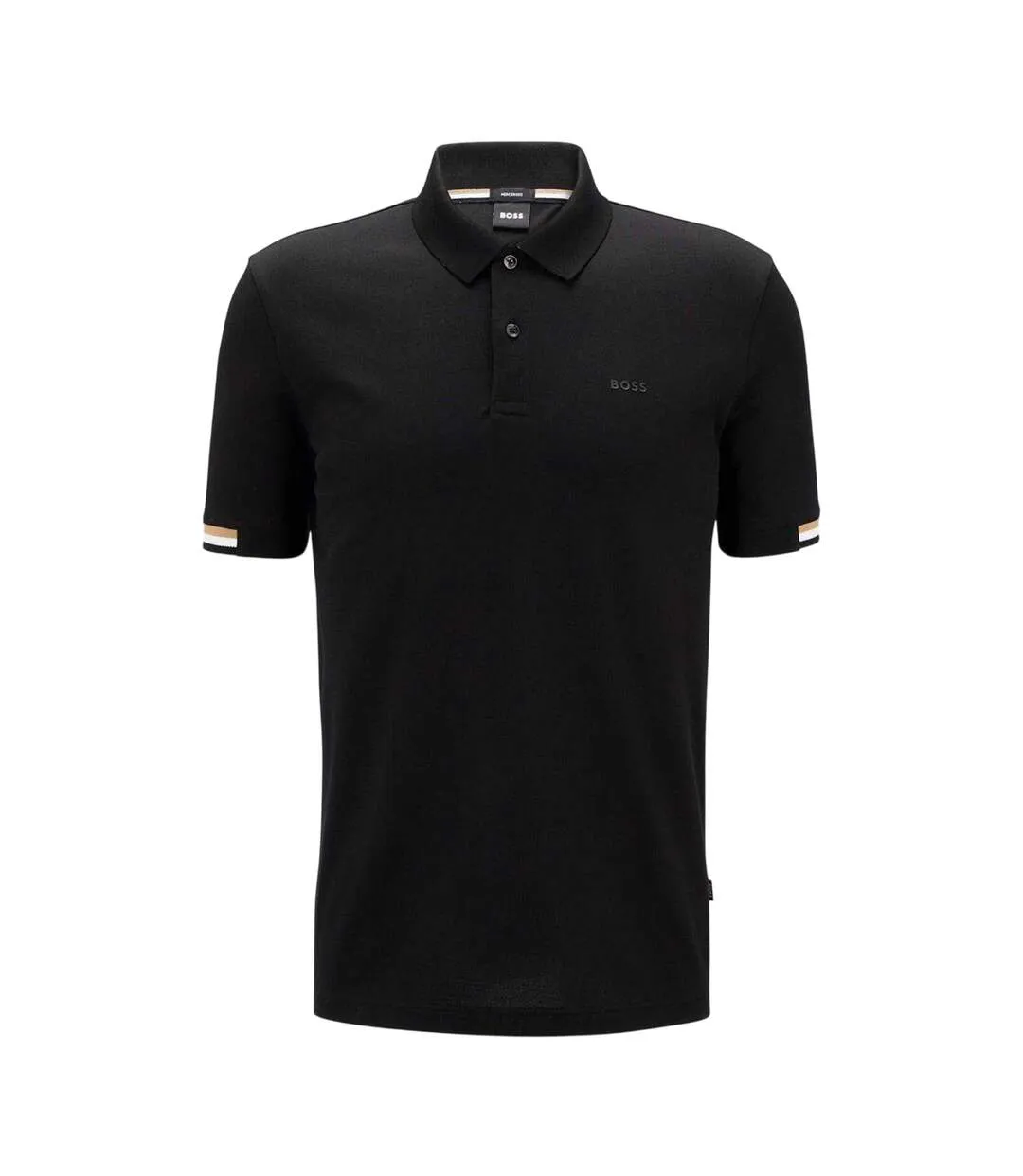 Polo Parlay Homme Noir Boss-2