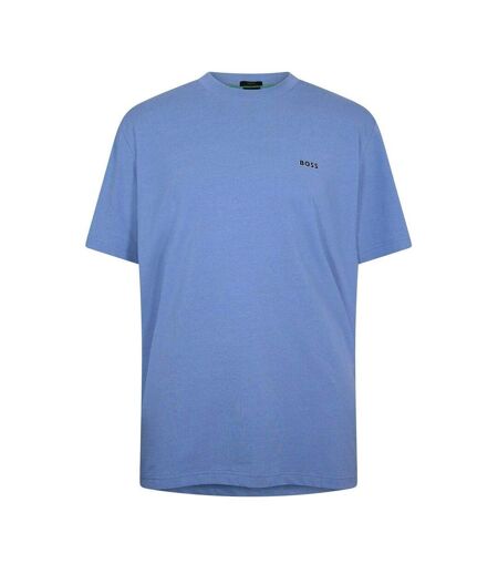 T-shirt Motif/style Logo Homme Bleu Boss