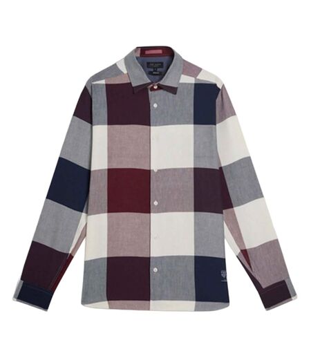 Mens Neetly Long-sleeved Shirt Red Ted Baker