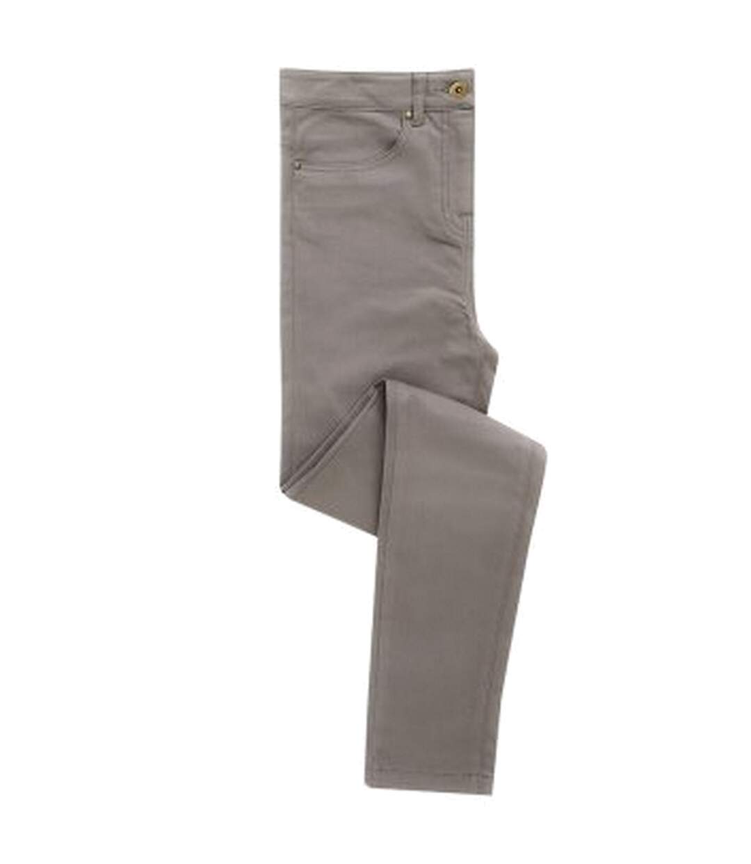 Chino Femme Gris Acier Premier-1