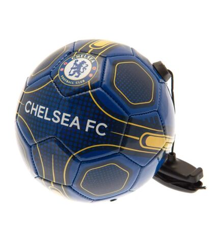 Chelsea FC - Ballon d'entraînement SKILLS (Bleu / Bleu marine / Jaune) (Taille 2) - UTTA8144