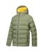 Veste Imperméable Altoro Homme Kaki Foncé Jaune Regatta-4