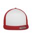 Casquette trucker adulte rouge / blanc Flexfit-1