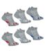 Lot de 6 paires de chaussettes basses homme Wilson-1