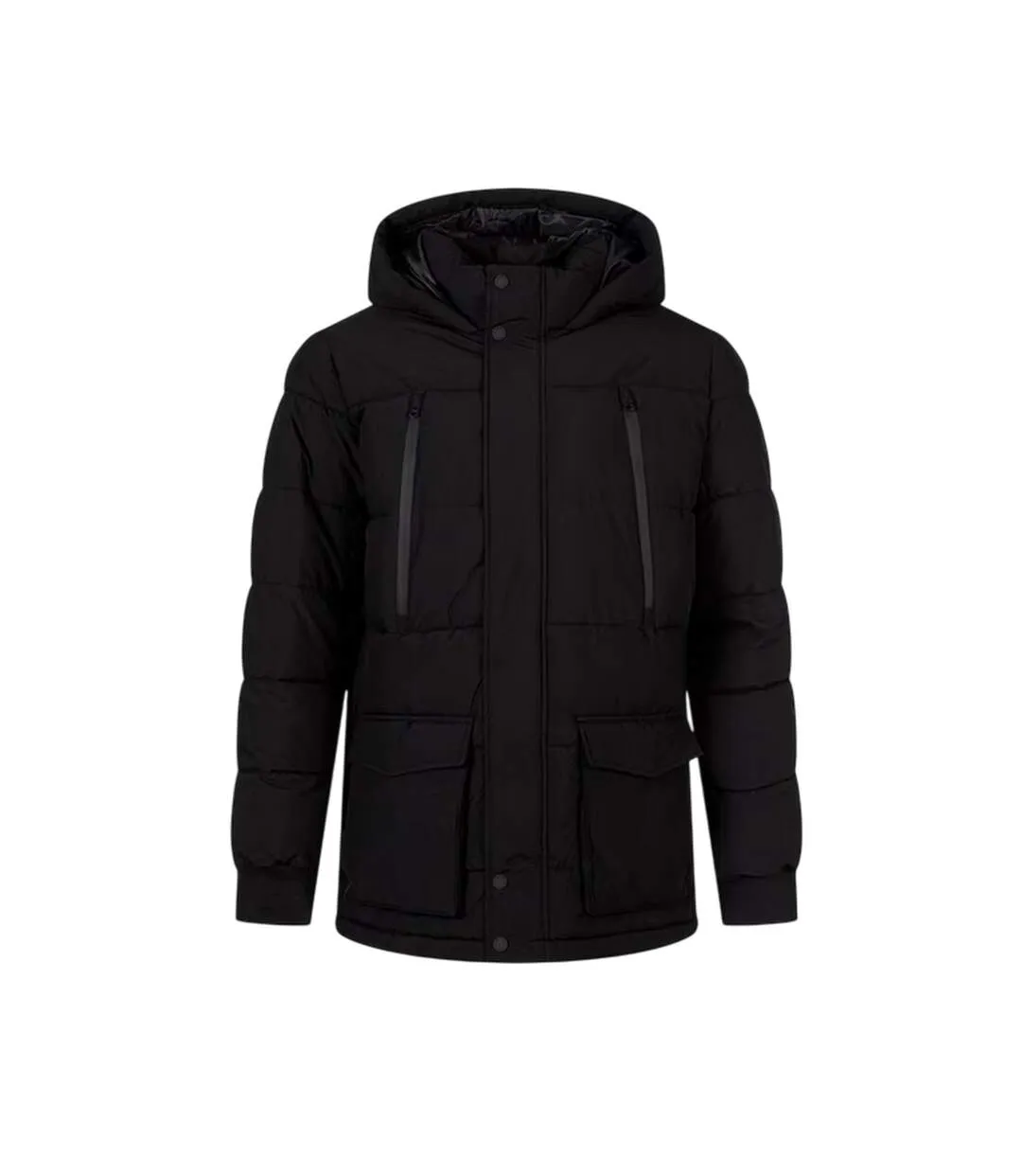Parka Homme Noir Minoti-2
