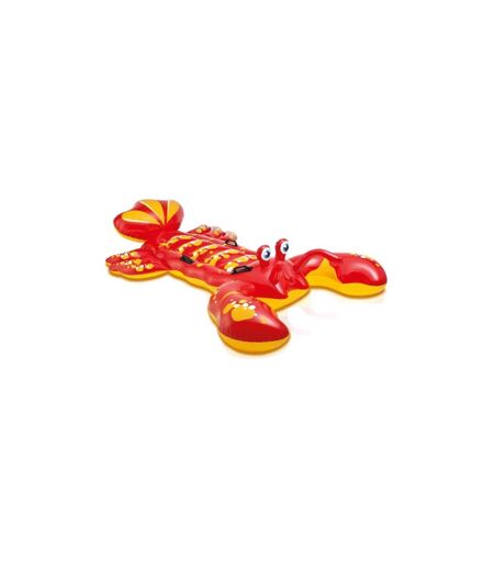 Bouée Gonflable Homard 213cm Rouge
