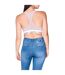Womens/ladies Logo Cotton Blend Bralette Pink Calvin Klein-4