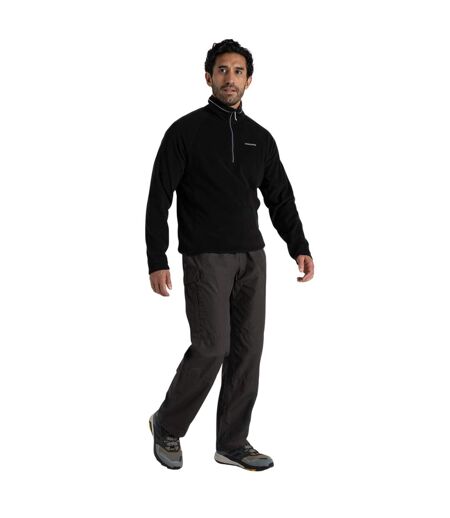 Pantalon Décontracté À Taille Haute Semi-élastiquée Kiwi Classic Homme Marron Gris Craghoppers