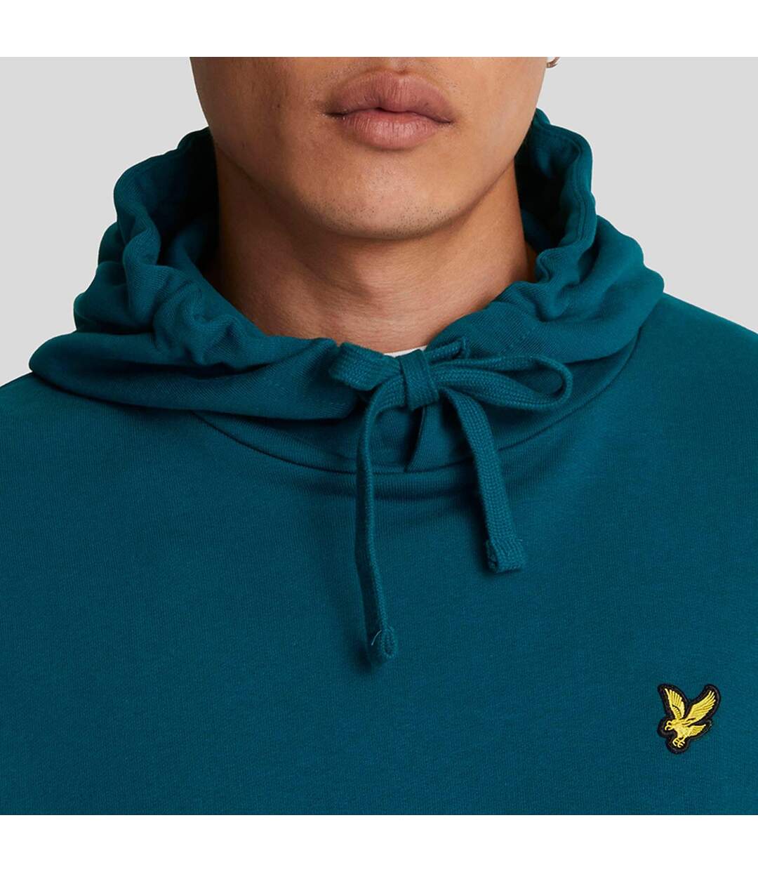Sweat À Capuche Homme Bleu Marine Lyle & Scott-4