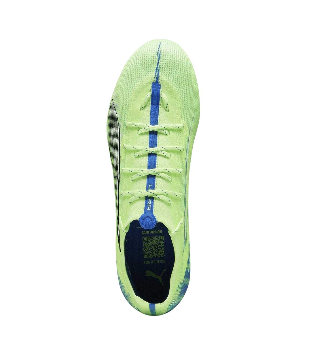 Womens/ladies Ultra 5 Pro Firm Ground Football Boots Apple Green Puma-3