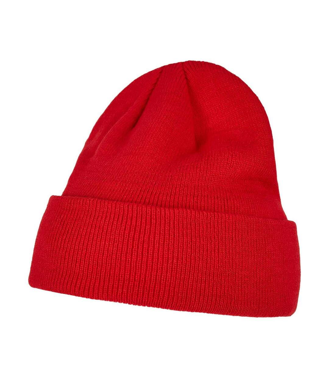 Bonnet heavy knit adulte rouge Build Your Brand