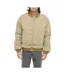 Doudoune Motif/style Uni Homme Doré Vert Clair Diesel-2