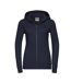 Veste À Capuche Authentic Femme Bleu Marine Français Russell-1
