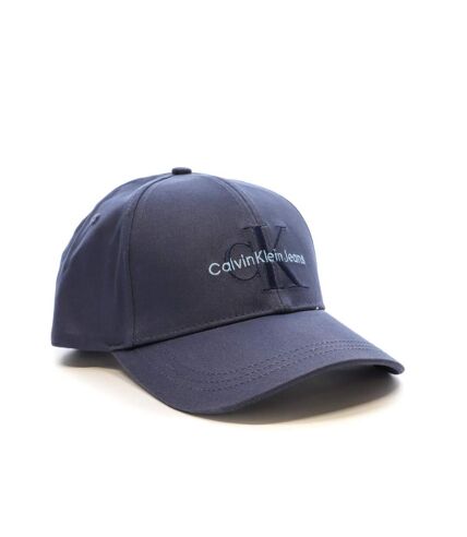 Casquette Marine Homme Calvin Klein Jeans Monogram - Taille unique