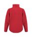 Result Mens 2 Layer Base Softshell Breathable Wind Resistant Jacket (Red) - UTBC864