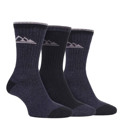 3 Pk Ladies Hiking Socks with Arch Support