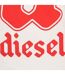 T-shirt Motif/style Grand Lowercase D Adulte Blanc Diesel-2