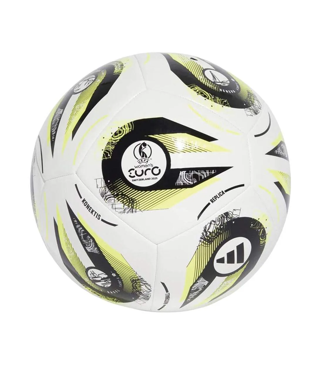 Ballon blanc adidas w euro25 clb-2