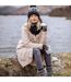 Ladies Outdoor Winter Warm Thermal Merino Wool Socks-5