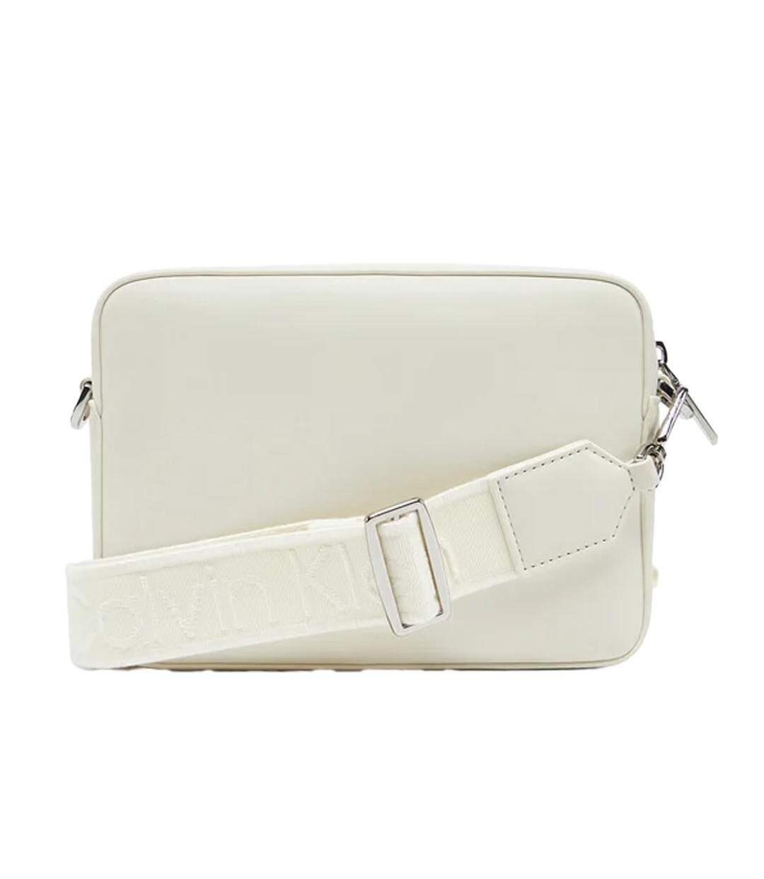 Sac à main blanc femme calvin klein jeans must - taille unique-2