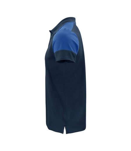 Polo Prime Homme Bleu Cobalt Bleu Marine Printer