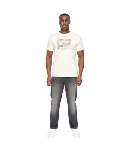T-shirt chamchee homme blanc cassé Duck and Cover