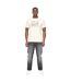T-shirt chamchee homme blanc cassé Duck and Cover-3